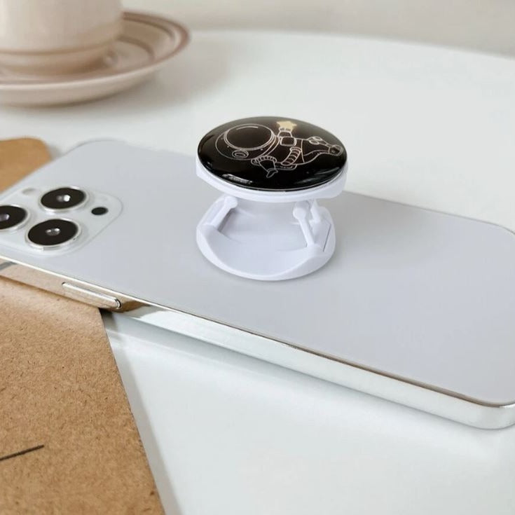 Astronaut Black Pop-Out Phone Grip