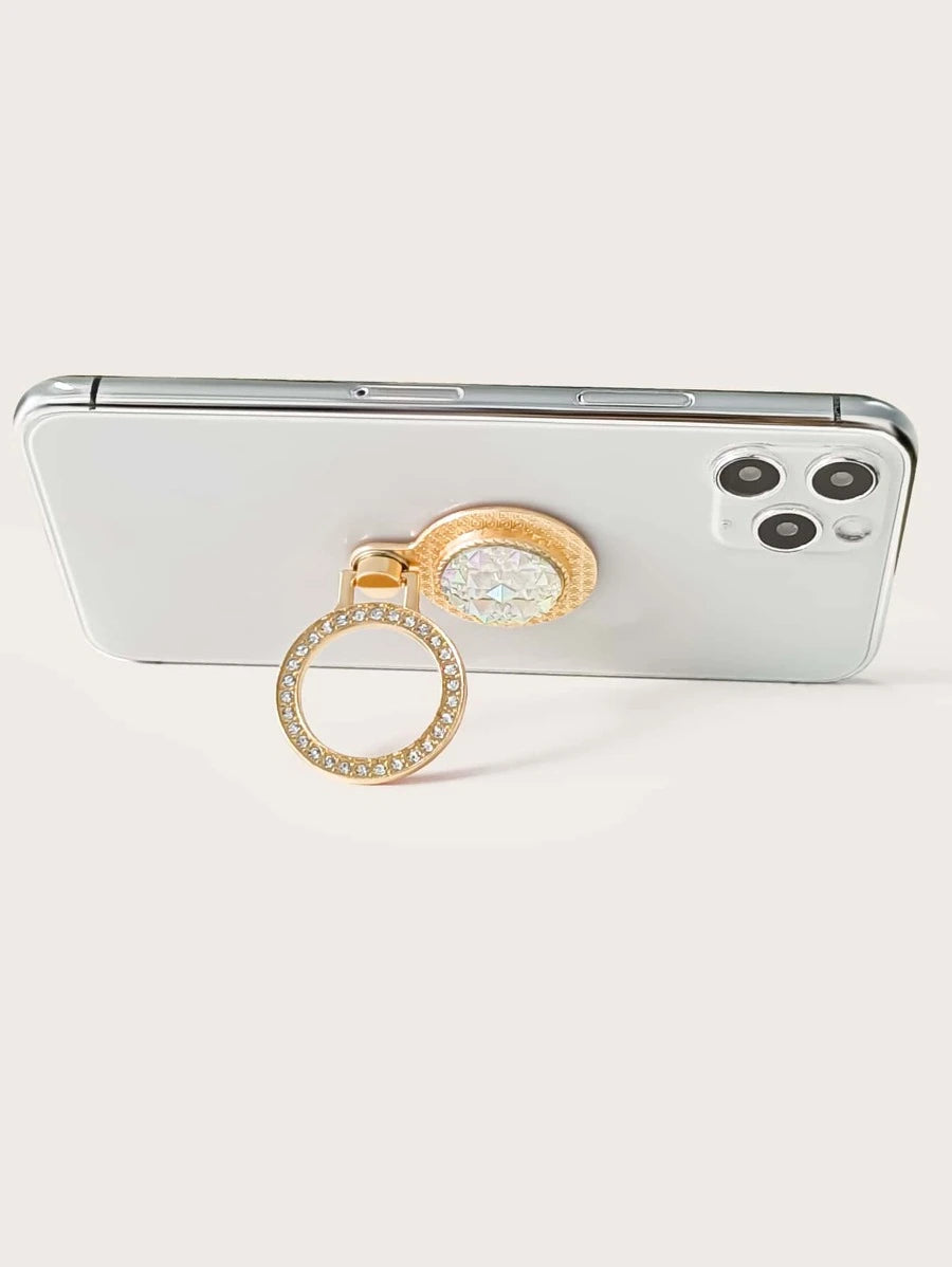 Diamanté Rotatable Ring Grip