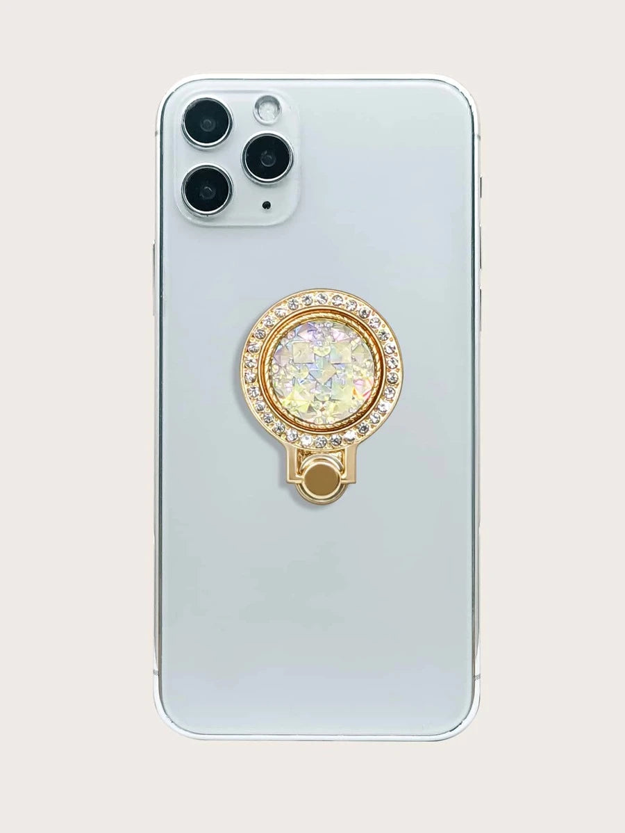 Diamanté Rotatable Ring Grip
