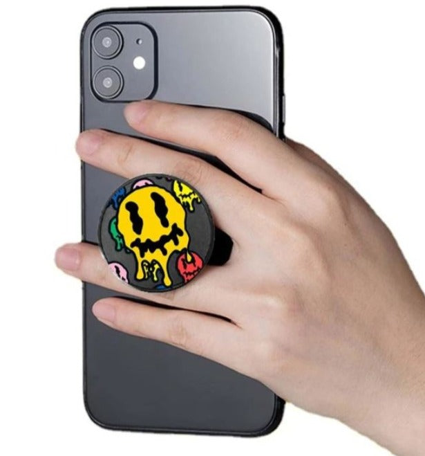 Graphic Cartoon Pop-Out Phone Grip