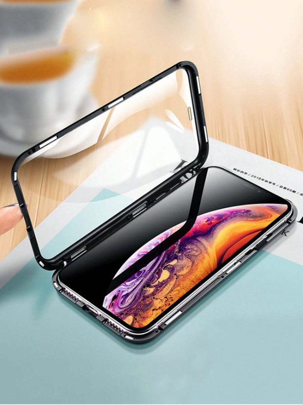 Double-Sided Tempered Glass Magnetic Phone Case