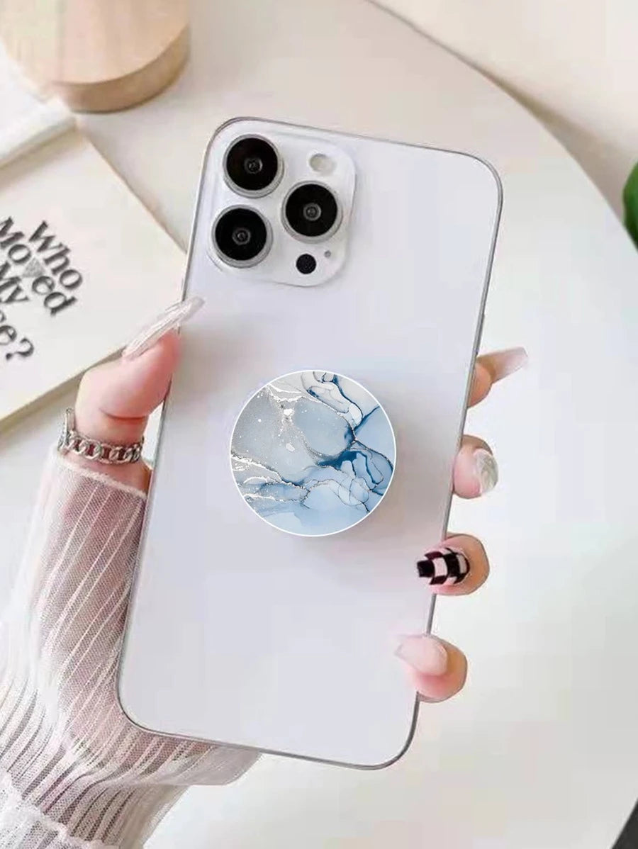 Marble Style Pop-Out Phone Grip