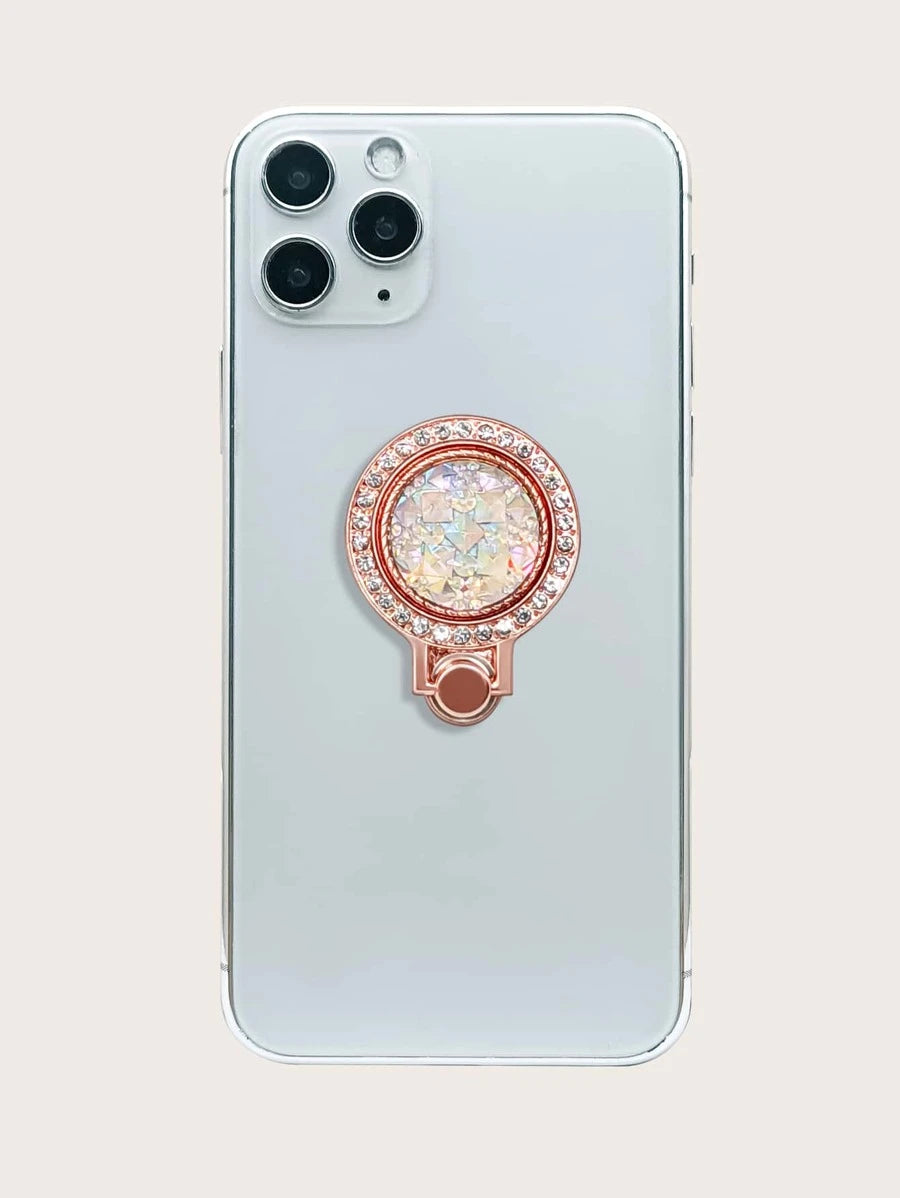 Diamanté Rotatable Ring Grip