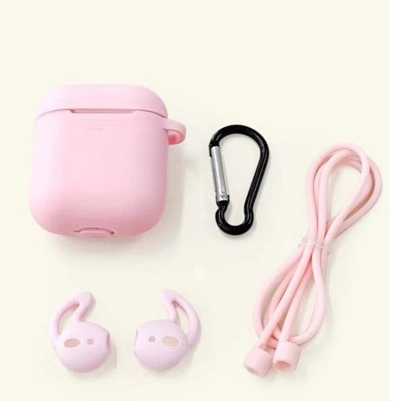 Plain AirPods Case Protection Set