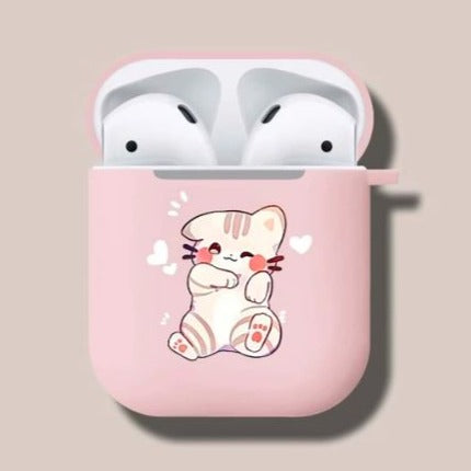 Cute Cat AirPods Case
