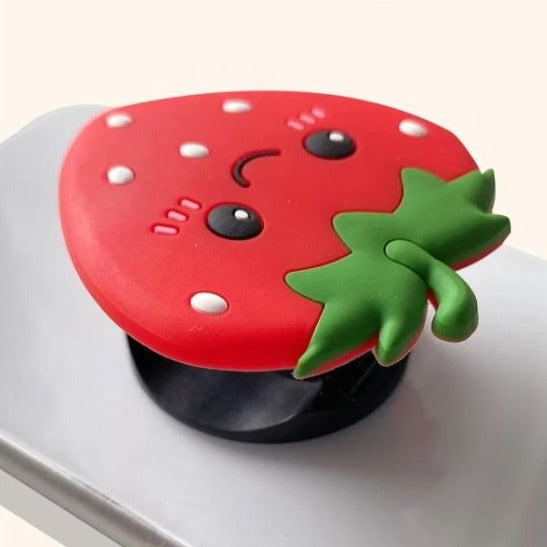 Strawberry Pop Phone Grip