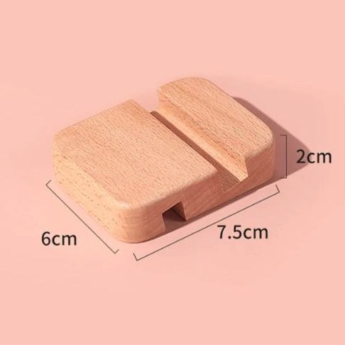 Wooden Phone Stand