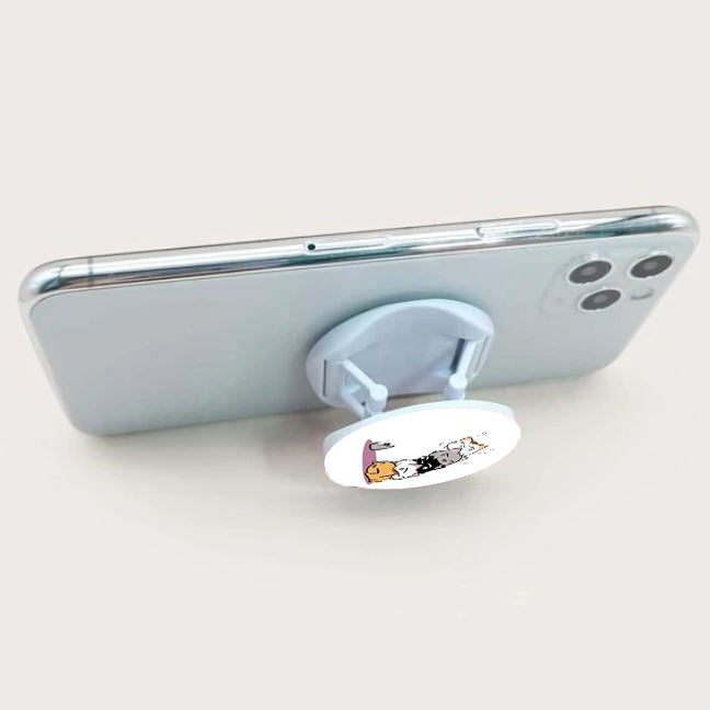 Cartoon Cats Pop-Out Phone Grip