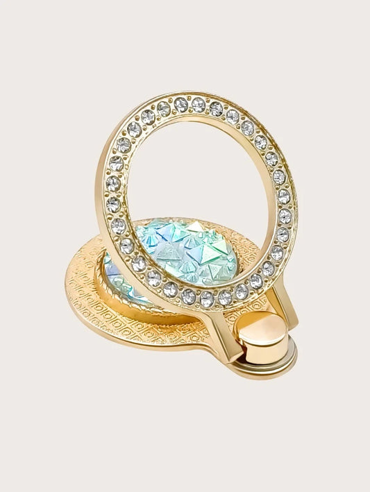 Diamanté Rotatable Ring Grip