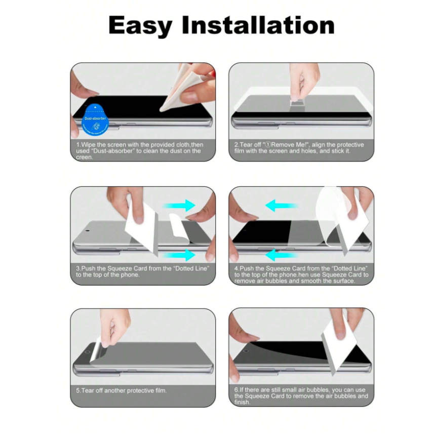 Front and Back Hydrogel Protector