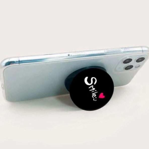 Smile Pop-Out Phone Grip
