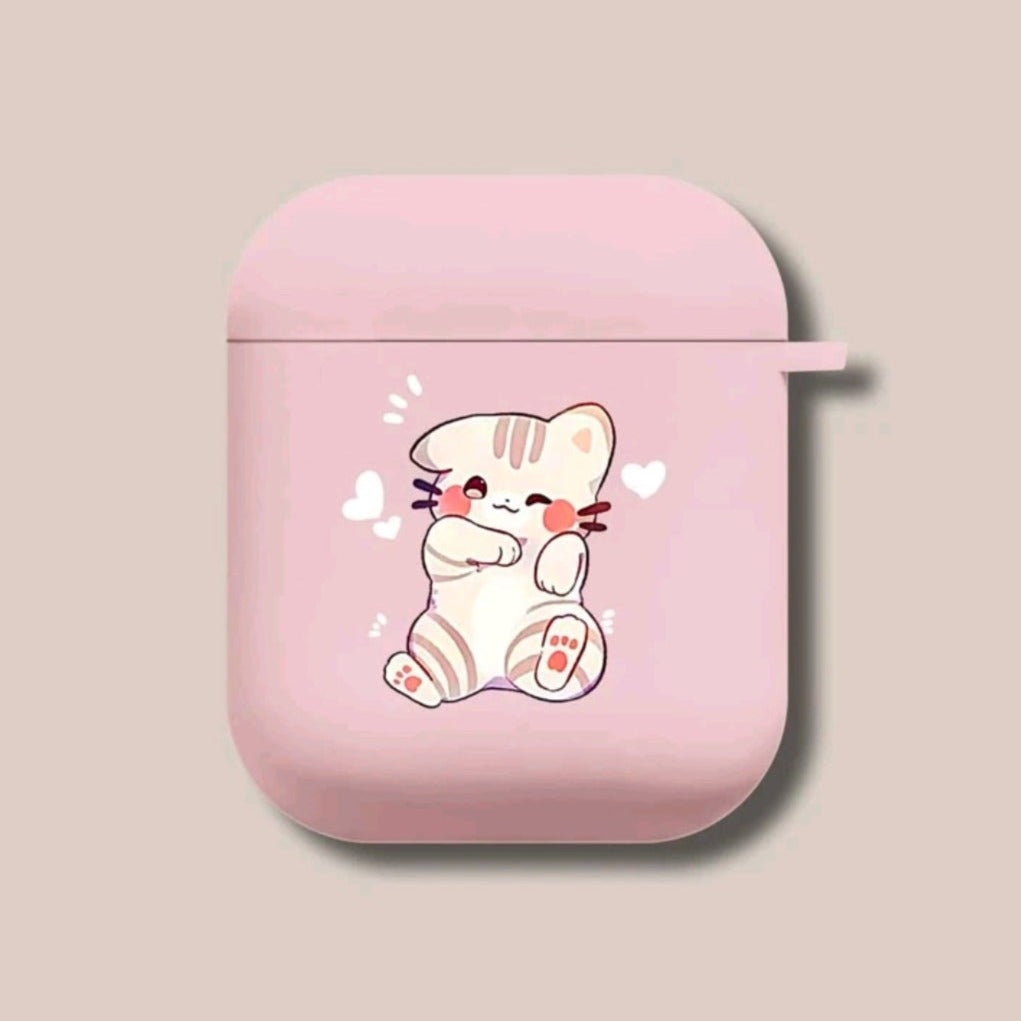 Cute Cat AirPods Case