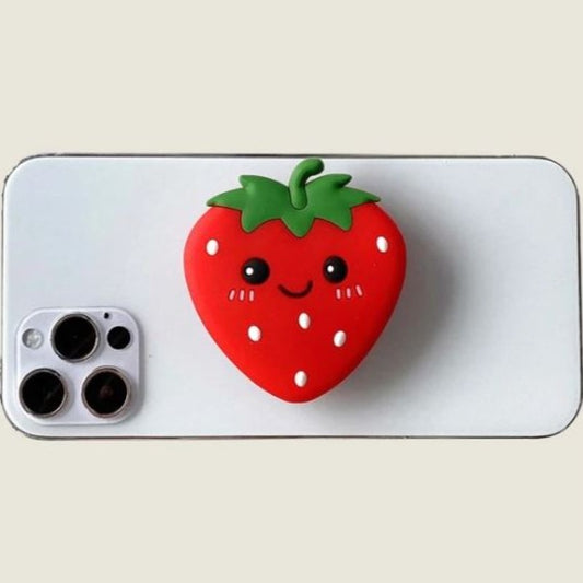 Strawberry Pop Phone Grip